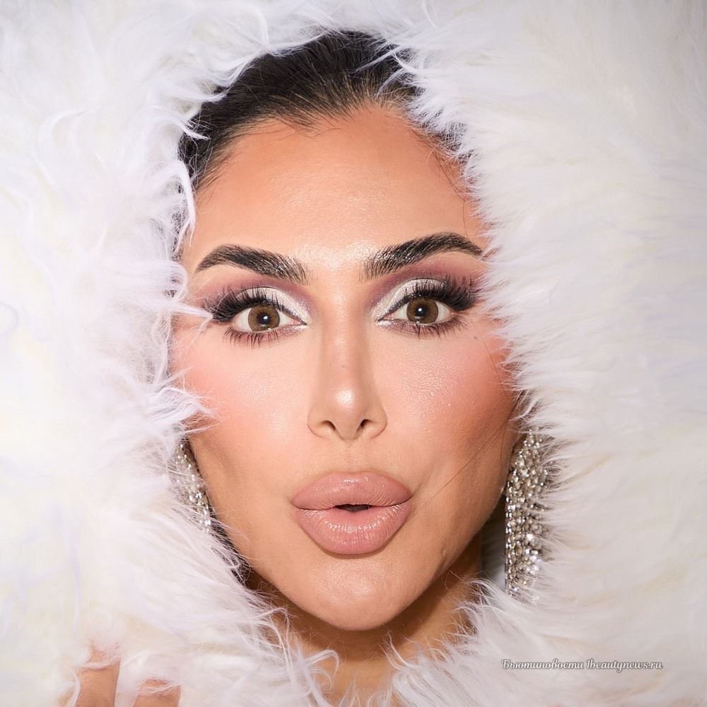 Huda Beauty Icy Nude Makeup Collection Christmas Holiday 2024 - Makeup