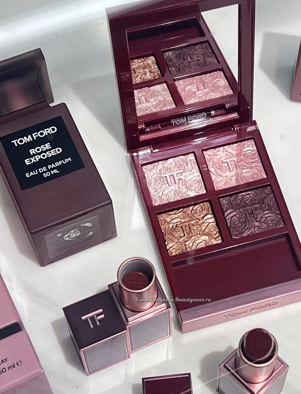 Tom Ford Rose Exposed Makeup Collection Valentine's Day 2025