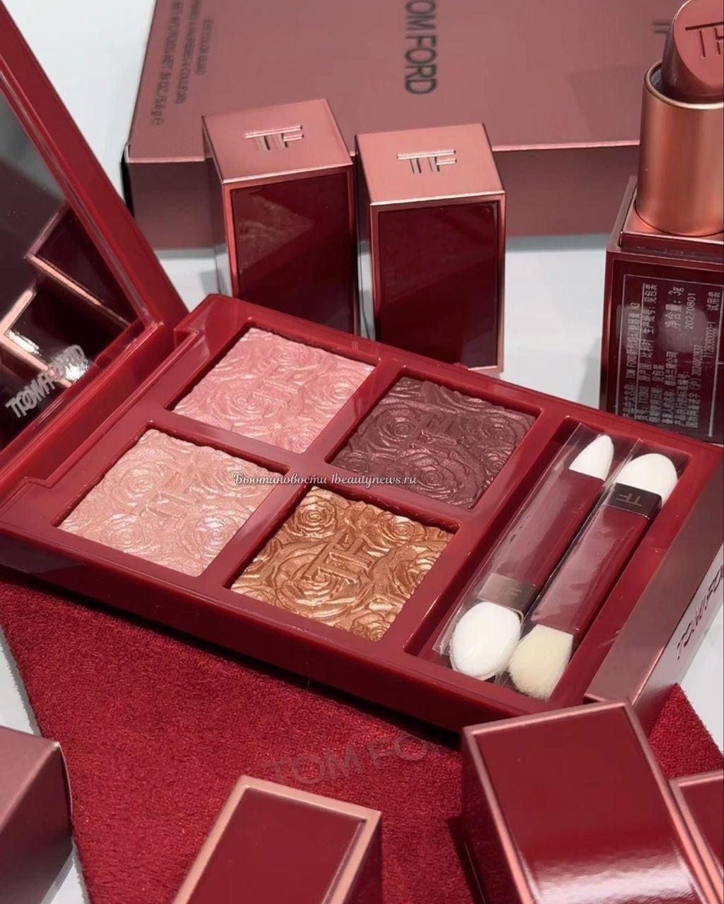 Tom Ford Rose Exposed Makeup Collection Valentine's Day 2025