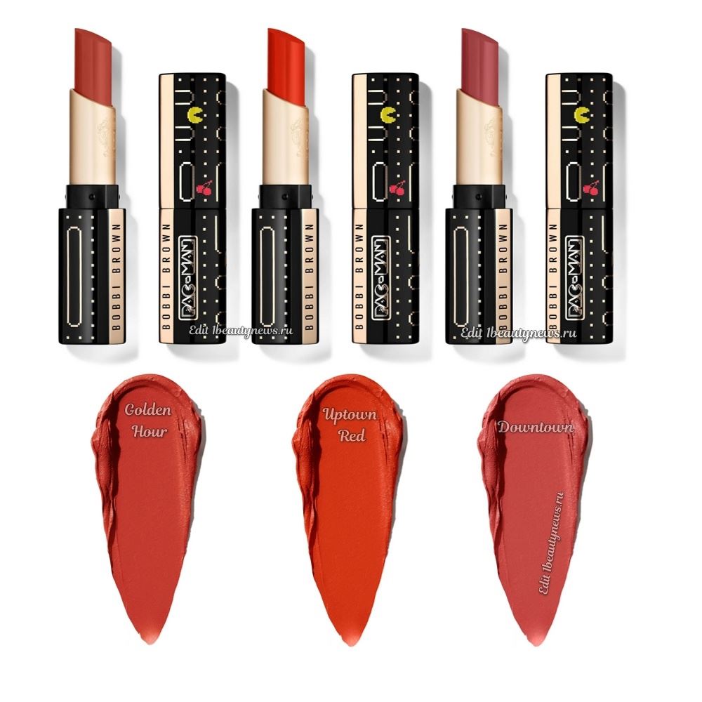 Bobbi Brown x Pac-Man Luxe Matte Lipstick