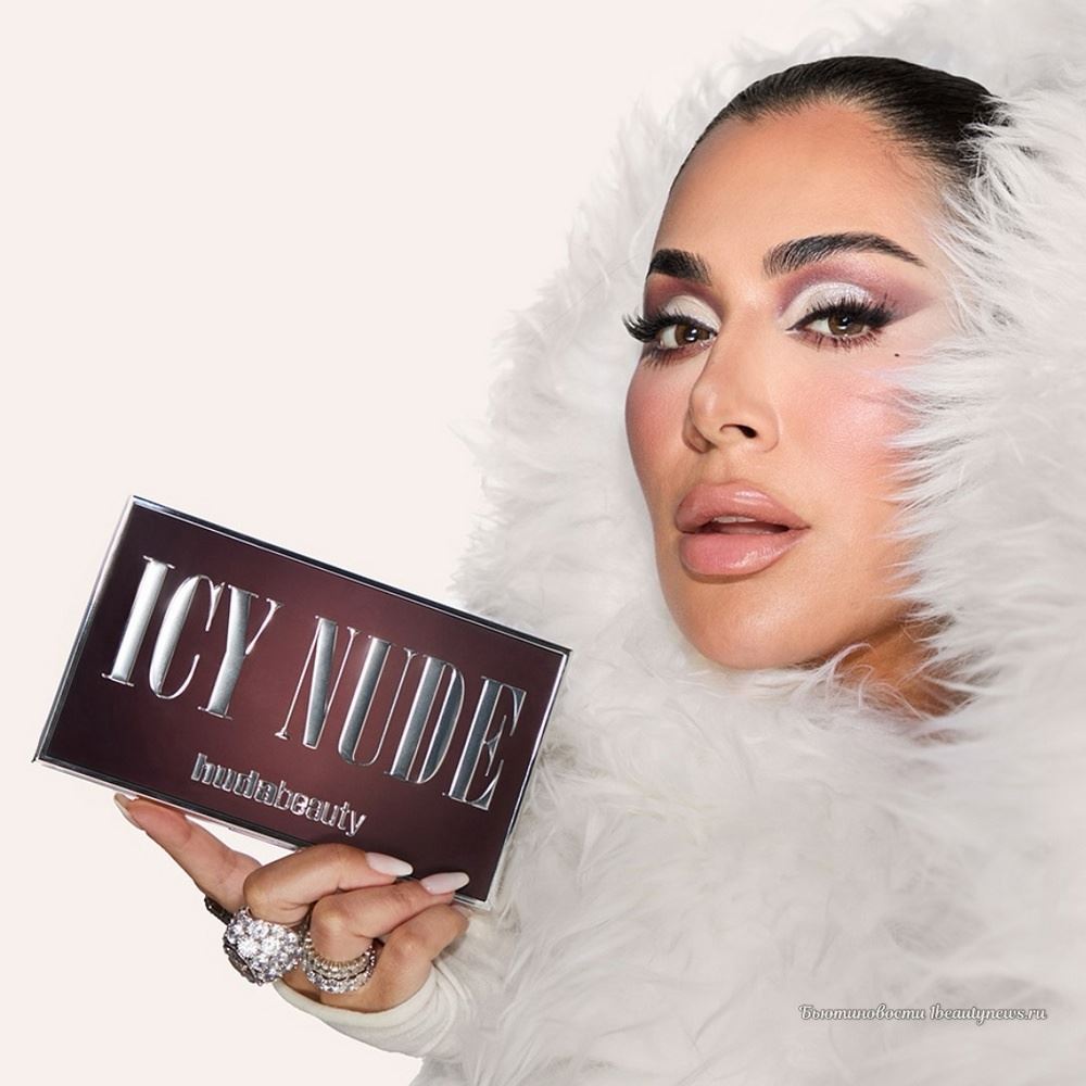 Huda Beauty Icy Nude Makeup Collection Christmas Holiday 2024 - Makeup