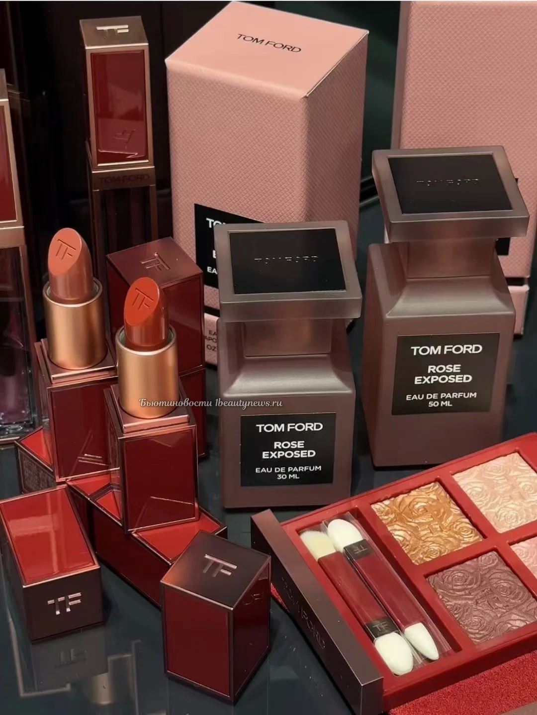 Tom Ford Rose Exposed Makeup Collection Valentine's Day 2025