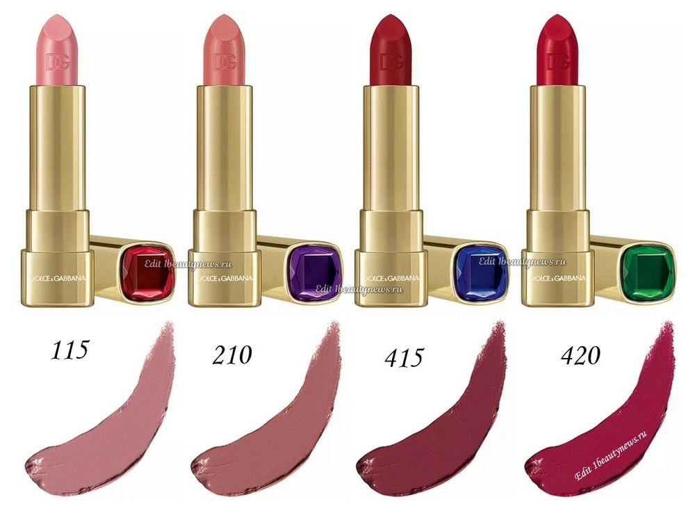 Dolce & Gabbana Gemstone Lipstick Christmas Holiday 2024