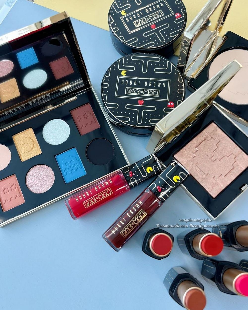 Bobbi Brown x Pac-Man Makeup Collection Winter 2024-2025