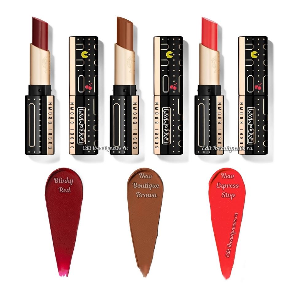 Bobbi Brown x Pac-Man Luxe Matte Lipstick