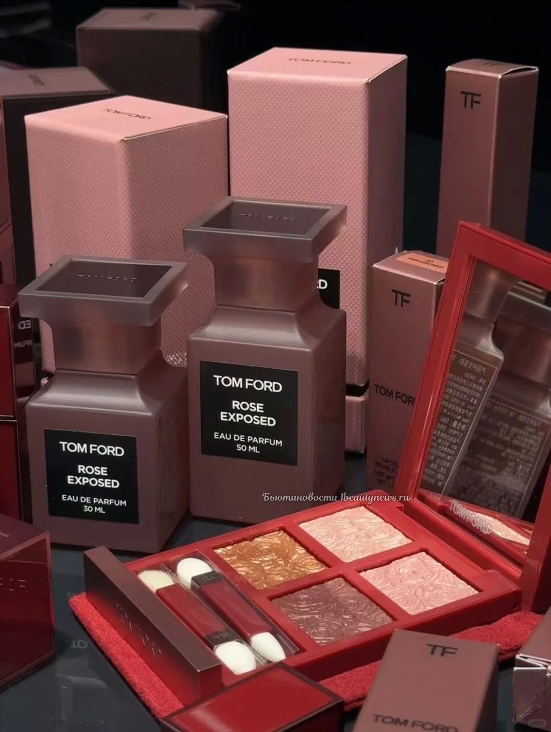 Tom Ford Rose Exposed Makeup Collection Valentine's Day 2025