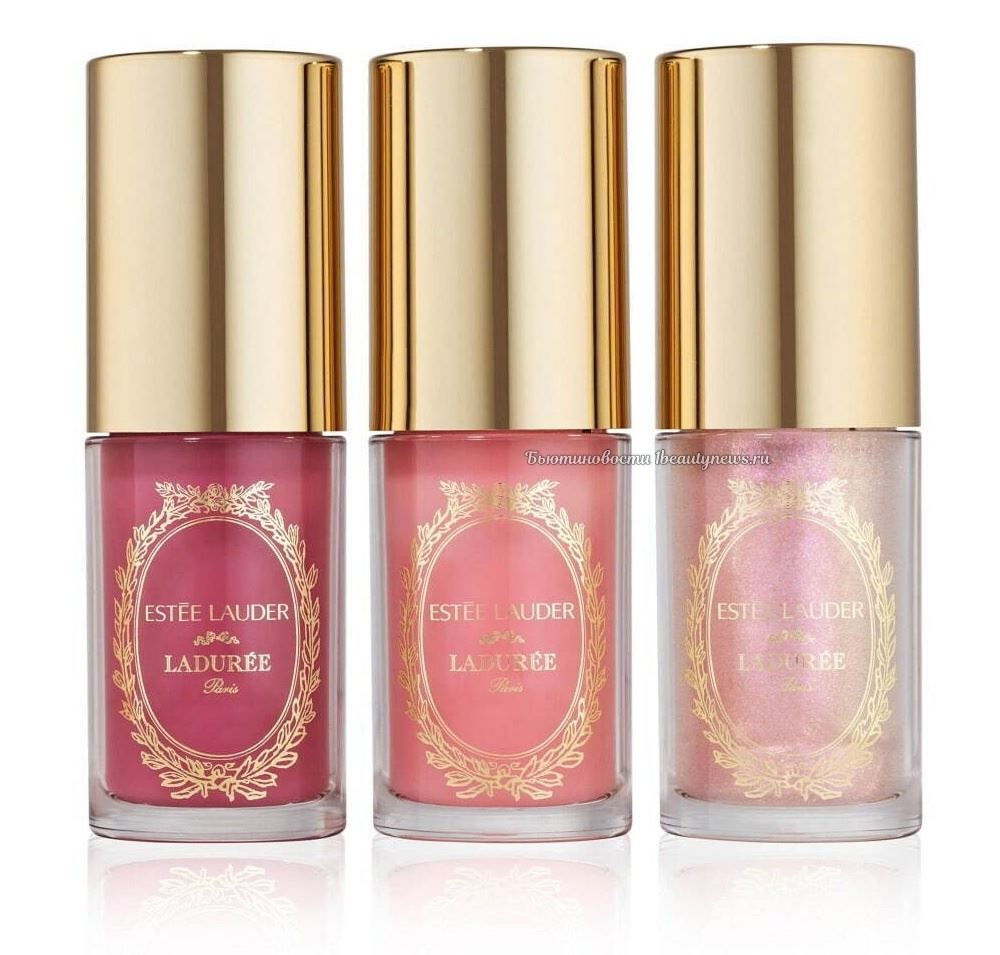 Estee Lauder x Laduree Limited Edition Lip Oil Collection Spring 2025