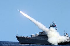 Российские моряки обстреляли ракетами немецкий военный вертолет